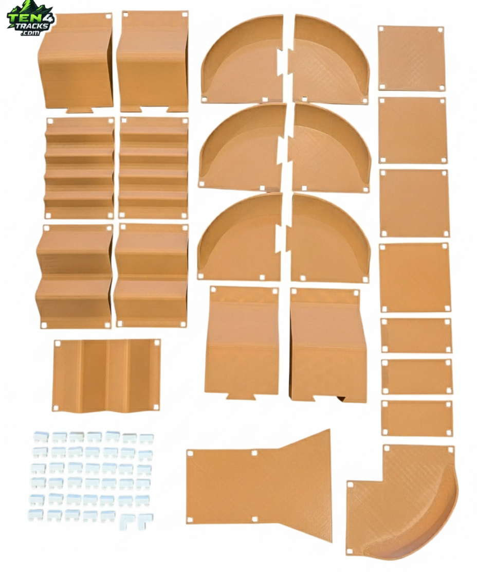 Toy supercross motocross race track kids age 4+ ten4tracks.com