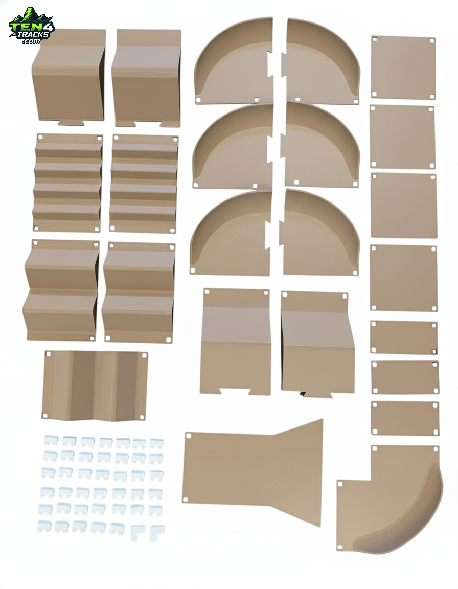 Toy supercross motocross race track kids age 4+ ten4tracks.com