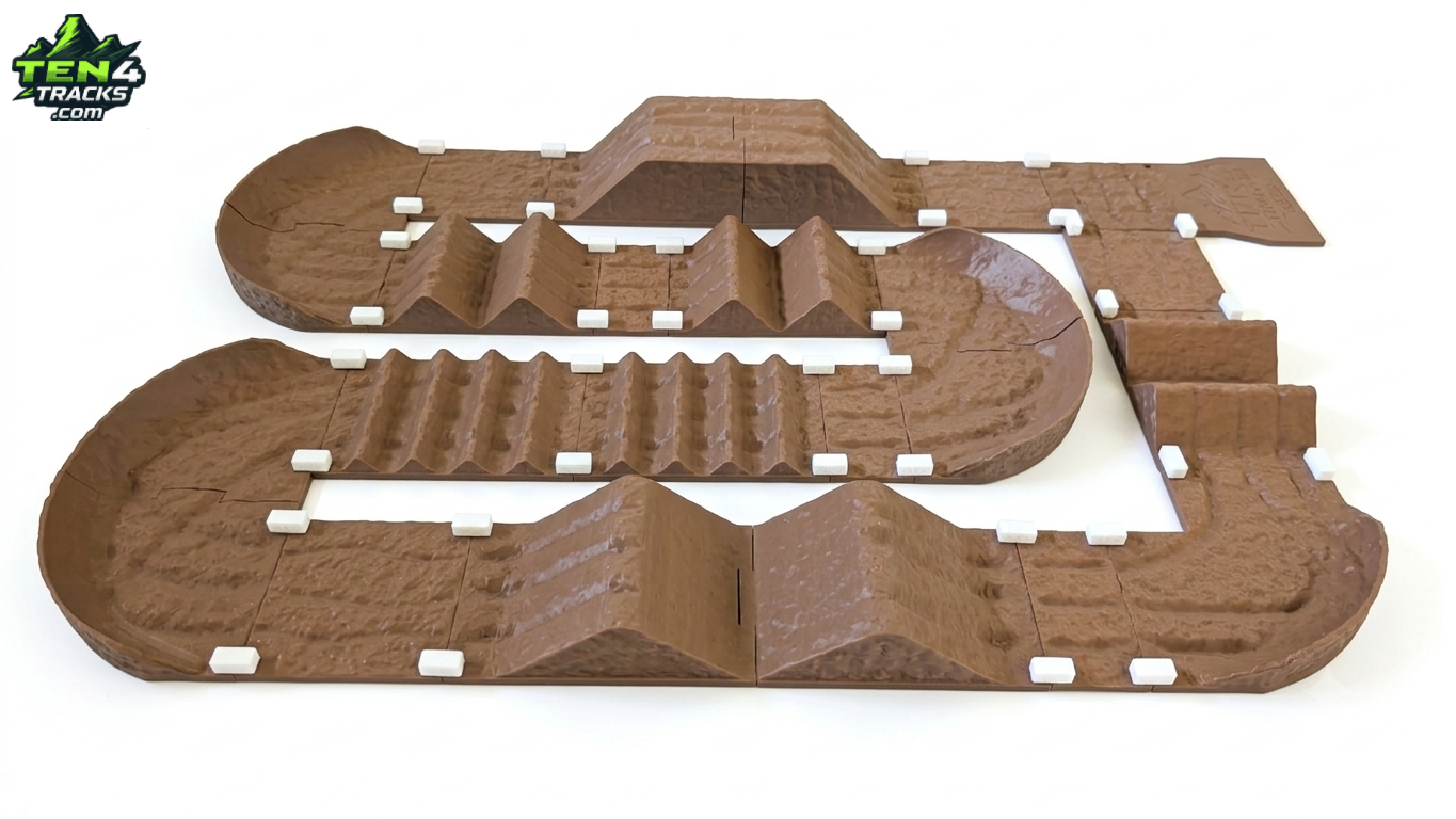 Modular Toy Supercross Motocross Starter Kit