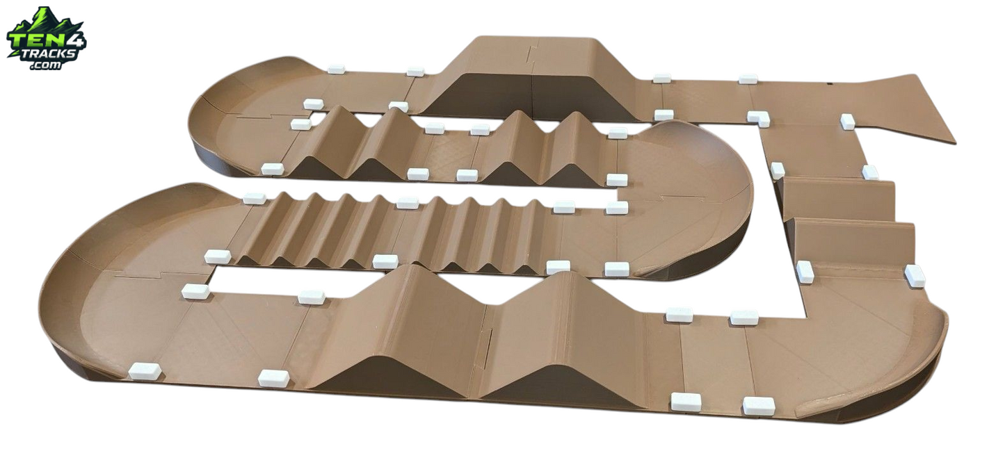 Dirt Brown - Toy Supercross Starter Kit