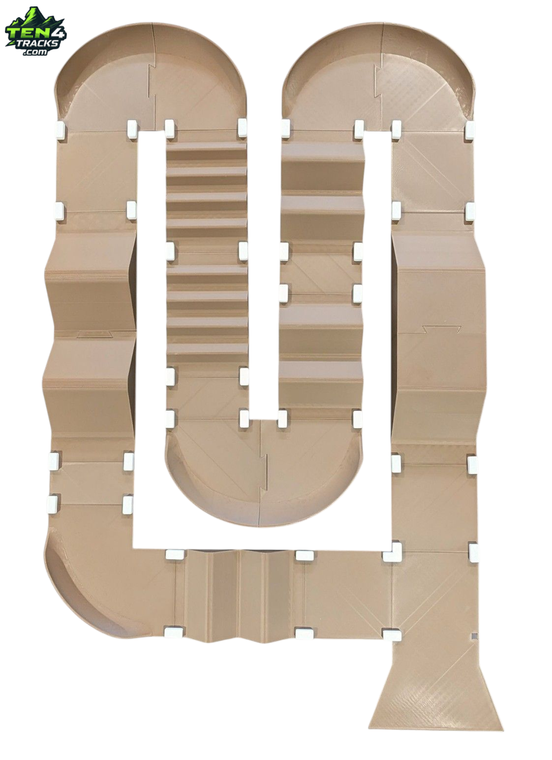 Dirt Brown - Toy Supercross Starter Kit